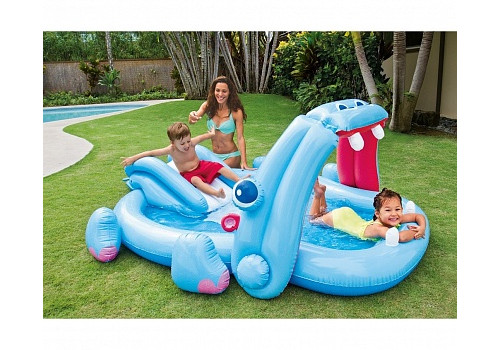Детский водный игровой центр "Гиппопотам" Intex 57150