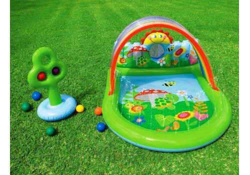 Надувной игровой центр Intex ЛЕТО, 155х130х84 см, от 3 лет 57421