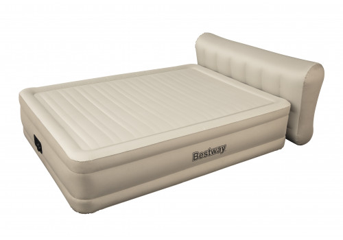 69019 Надувная кровать Essence Fortech Bestway 229х152х79см со спинкой, встроенный электронасос