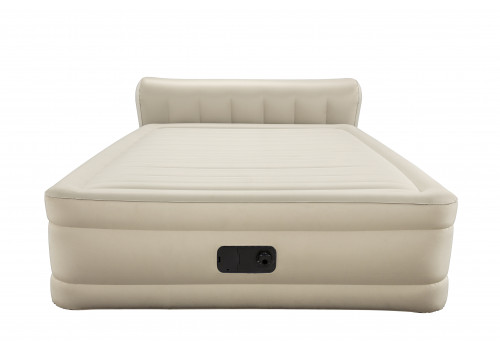 69019 Надувная кровать Essence Fortech Bestway 229х152х79см со спинкой, встроенный электронасос