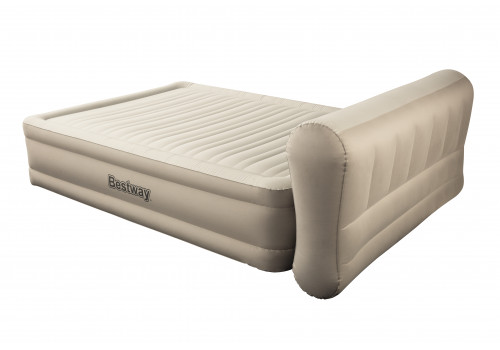 69019 Надувная кровать Essence Fortech Bestway 229х152х79см со спинкой, встроенный электронасос