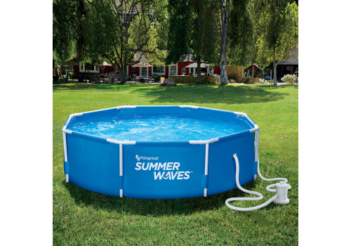 Бассейн на опорах 244х76 см (фильтр-насос 220В) Summer Waves Р20-0830-А