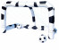 52058 Футбольные ворота Bestway + 2 мяча (213х117х125 см)