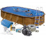 Морозоустойчивый бассейн GRE 610х375х132 см (полная комплектация) GRE618-1