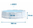 26710 Каркасный бассейн круглый INTEX Prism Frame Pool 366х76см