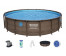 BestWay 56977 Каркасный бассейн круглый Дерево, 549х122см